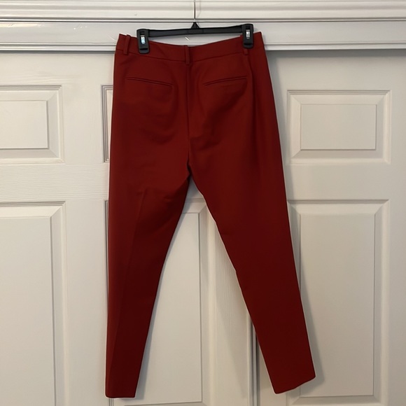 White House Black Market slim ankle pants in Cinnamon color - Picture 2 of 3